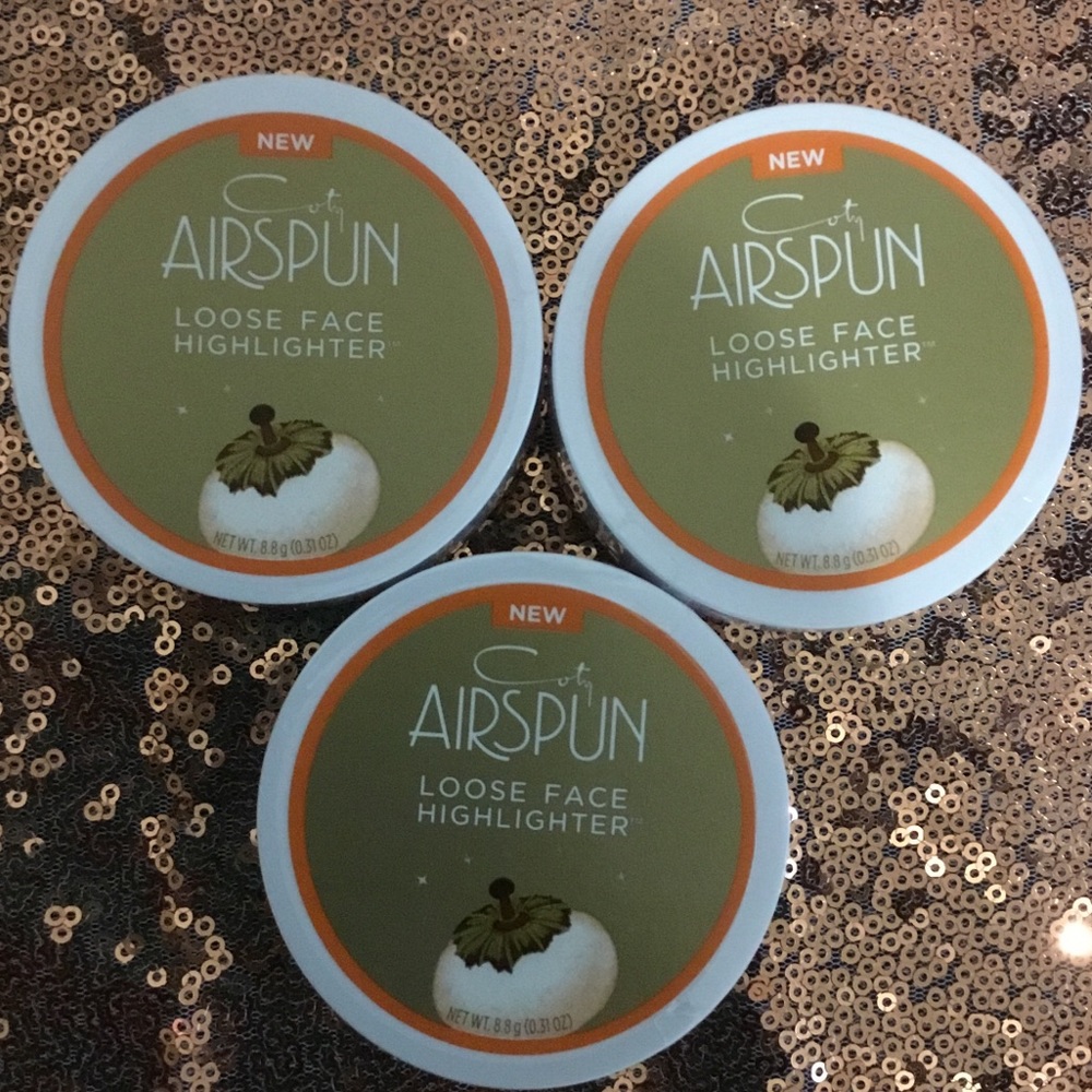 3 AirSpun loose face highlighter